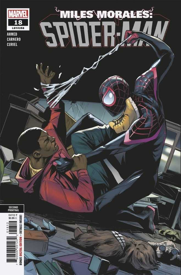 Miles Morales Spider-Man #18 2nd Print Carnero Variant Out