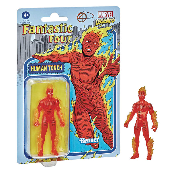 Marvel Retro Legends 3-3/4in Human Torch Action Figure