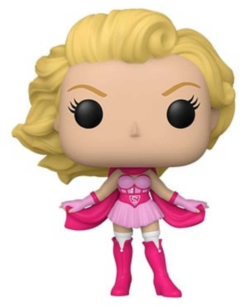 Pop Heroes Bc Awareness Bombshell Supergirl Vinyl Figure