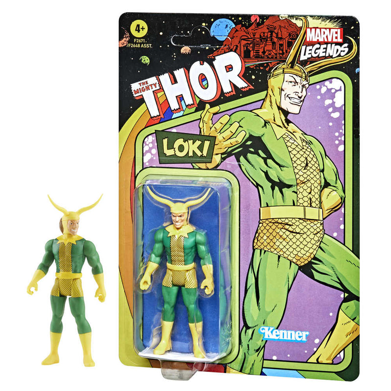 Marvel Retro Legends 3-3/4in Loki Action Figure