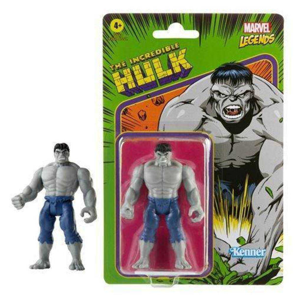 Hasbro Marvel Legends Retro 375 Collection Gray Hulk Action Figure