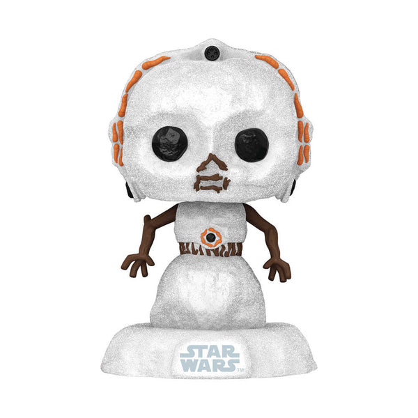 Pop Star Wars Holiday C-3po Snowman Vinyl Figure