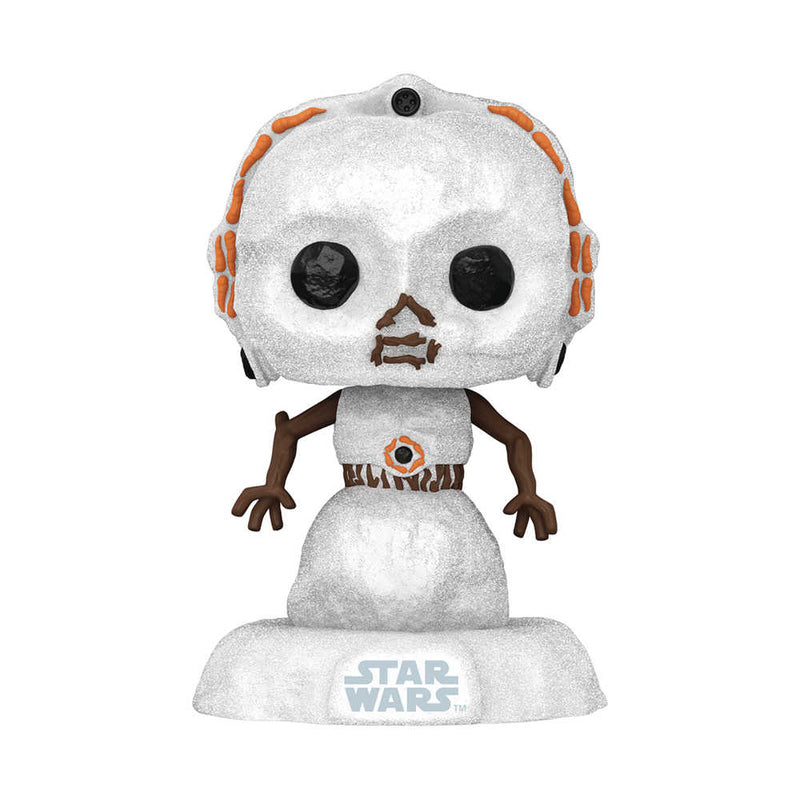 Pop Star Wars Holiday C-3po Snowman Vinyl Figure