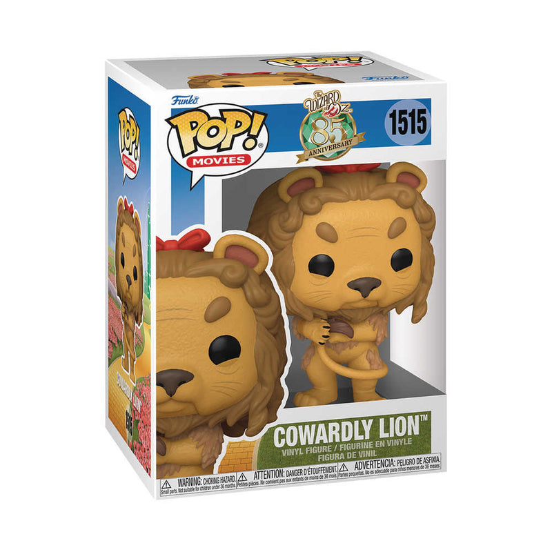 Pop Movies Wizard Of Oz Cowardly Lion W Ch Fl Vinyl Figure