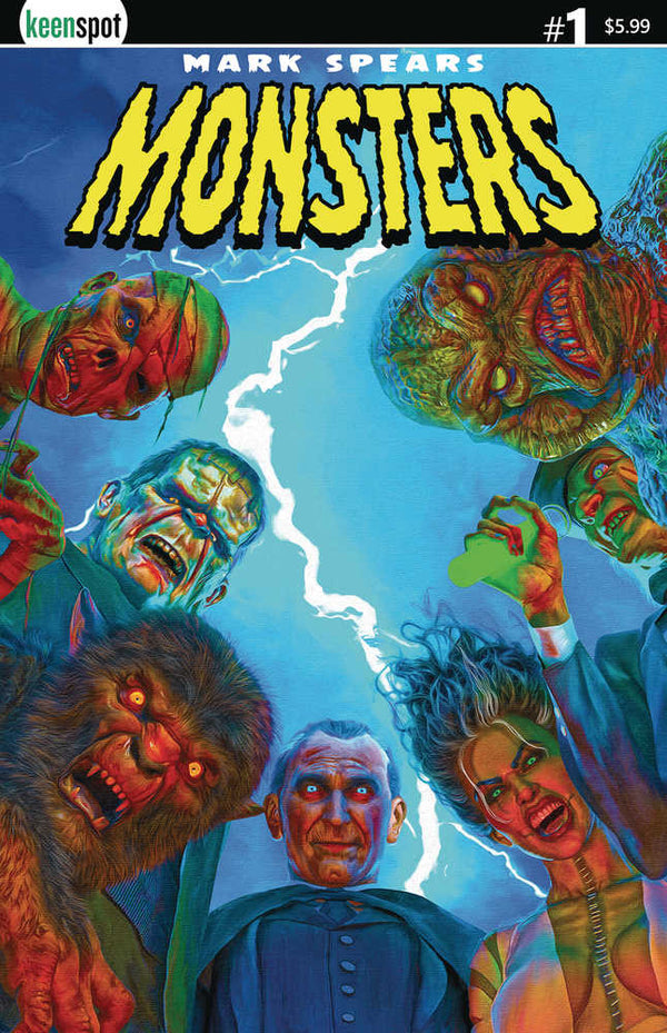 Mark Spears Monsters #1 Cover A Looking Down On You