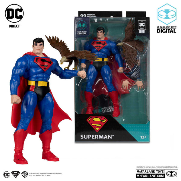 DC Multiverse Digital 7in Wv2 Owaw Superman Action Figure