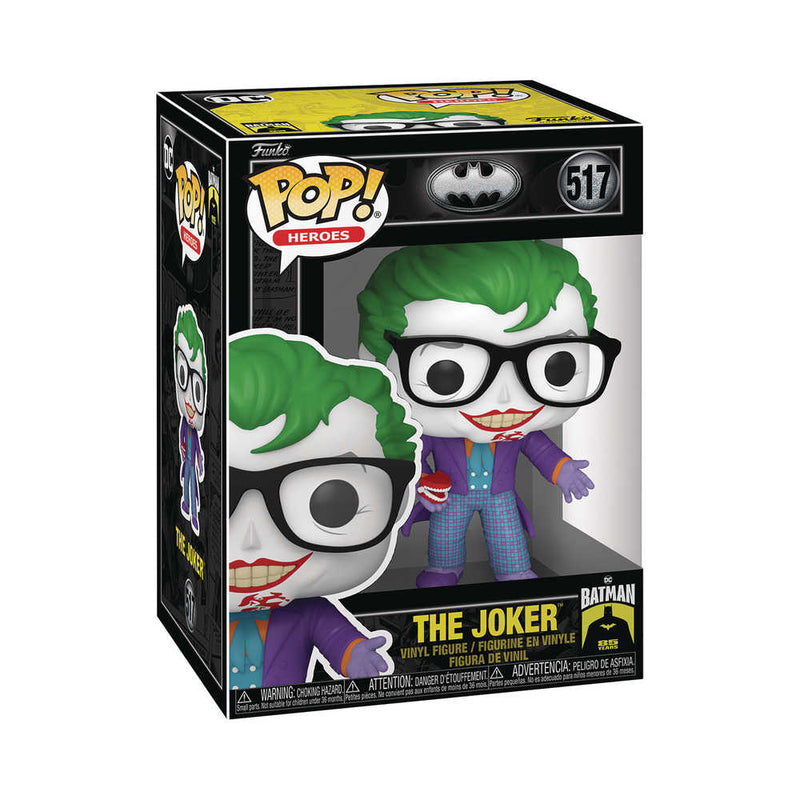 Pop Movies Batman 85th The Joker W Teeth Vinyl Figure