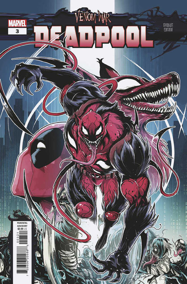 Venom War Deadpool #3 (Of 3) Luciano Vecchio Variant