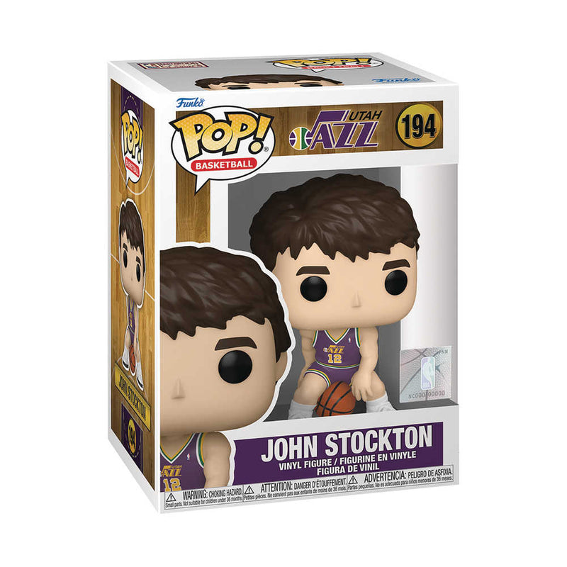 Pop Nba Jazz Rs John Stockton Vinyl Figure