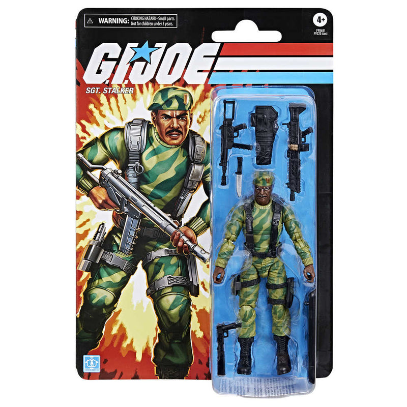 G.I. Joe Classified Series 6in Retro Sgt Stalker Action Figure