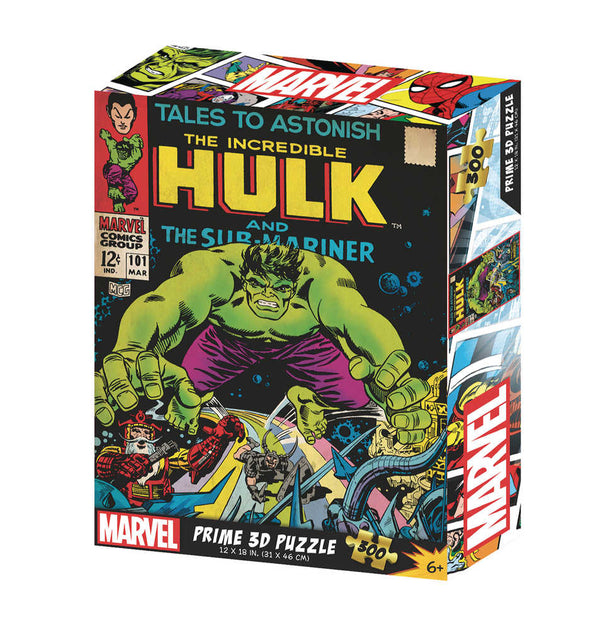 Marvel Comics The Hulk 300 Pc Jigsaw Puzzle