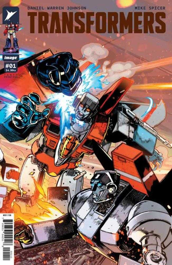 Transformers #1 Tenth Printing Cover J Andrei Bressan & Adriano Lucas Starscream Connecting Variant