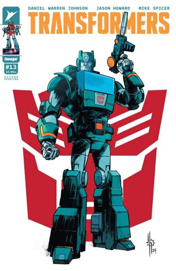 Transformers #13 2nd Print Cover B Howard Autobot