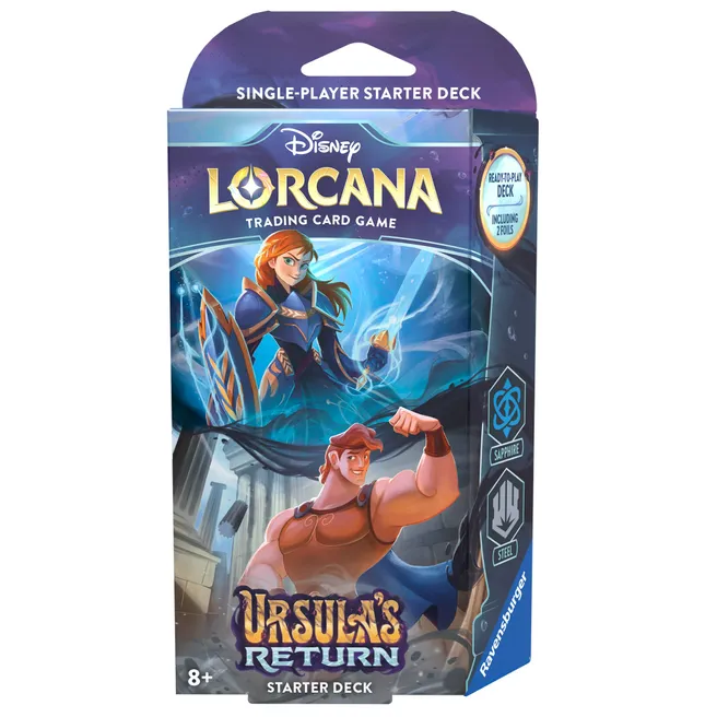 Lorcana TCG: Ursula's Return Starter Deck (Sapphire & Steel)