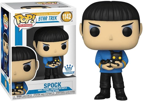 Funko POP! Television Star Trek Original Series Spock with Cat Funko Online Exclusive #1142