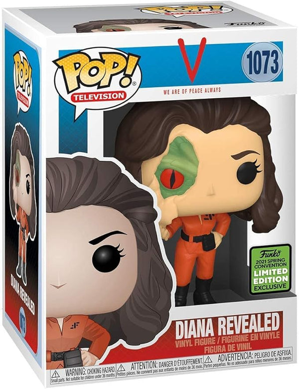 Funko Pop V Diana with Lizard Face 2021 Spring Convention Exclusive #1073