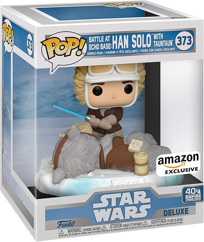 Funko Pop Deluxe Star Wars: Battle at Echo Base Series - Han Solo and Tauntaun