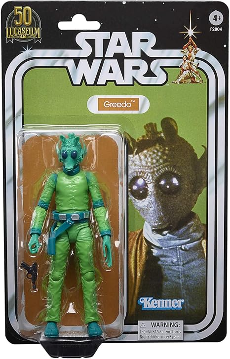 Star Wars The Black Series Greedo 6-Inch-Scale Lucasfilm 50th Anniversary Original Trilogy Collectible Figure