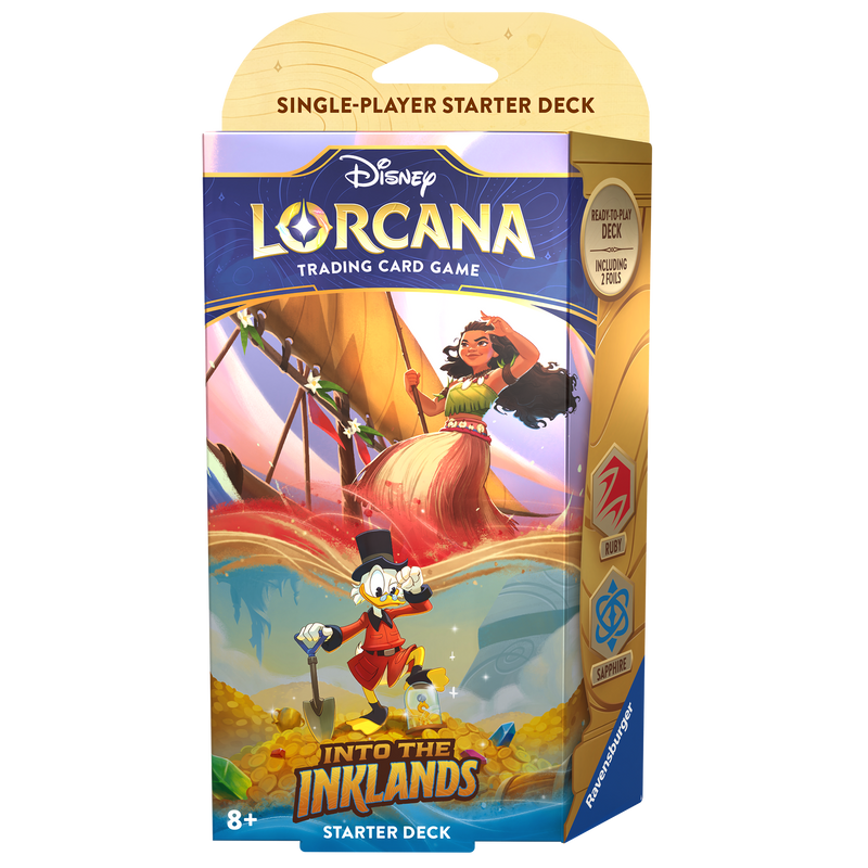 Disney Lorcana: Into the Inklands Starter Deck Ruby & Sapphire