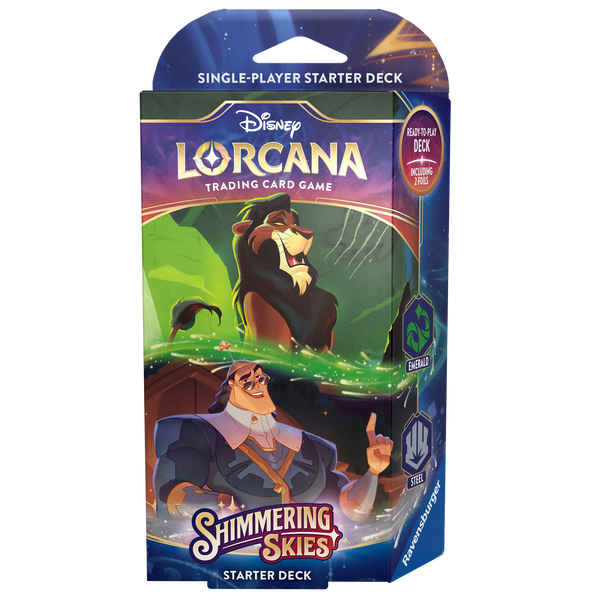 Lorcana TCG: Shimmering Skies Starter Deck (Emerald Steel)