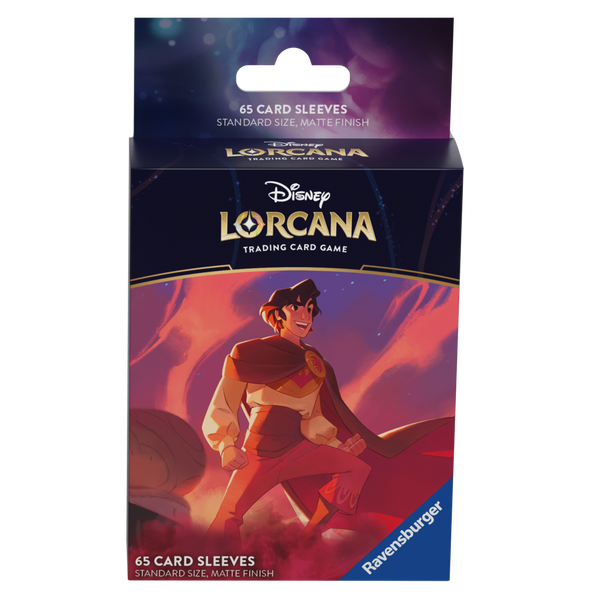 Lorcana TCG: Shimmering Skies Card Sleeves Aladdin