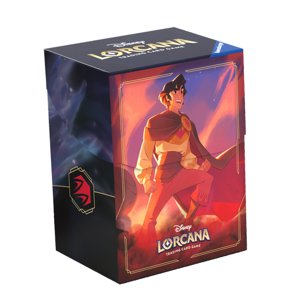 Lorcana TCG: Shimmering Skies Deck Box Aladdin