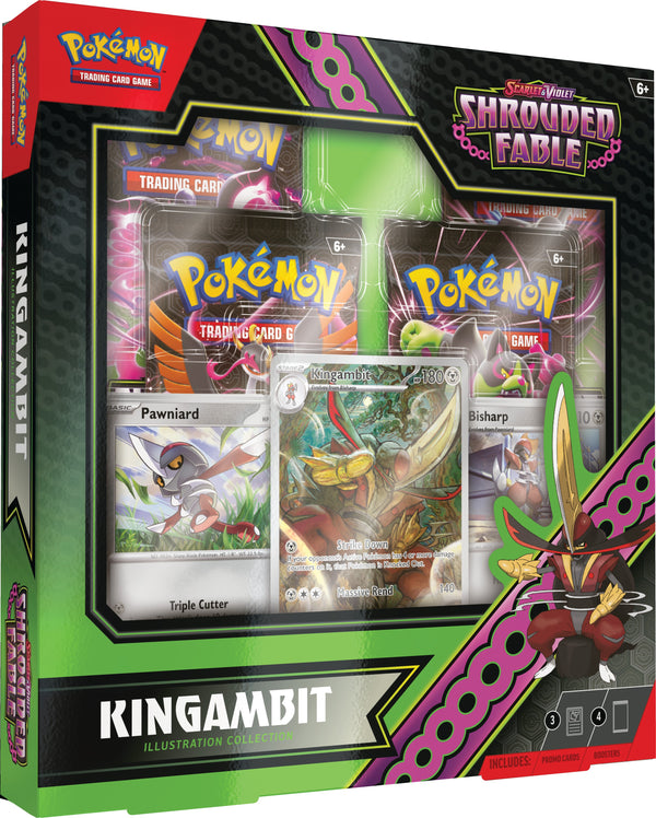 Pokemon TCG: Scarlet & Violet 6.5 - Shrouded Fable Kingambit Illustration Collection