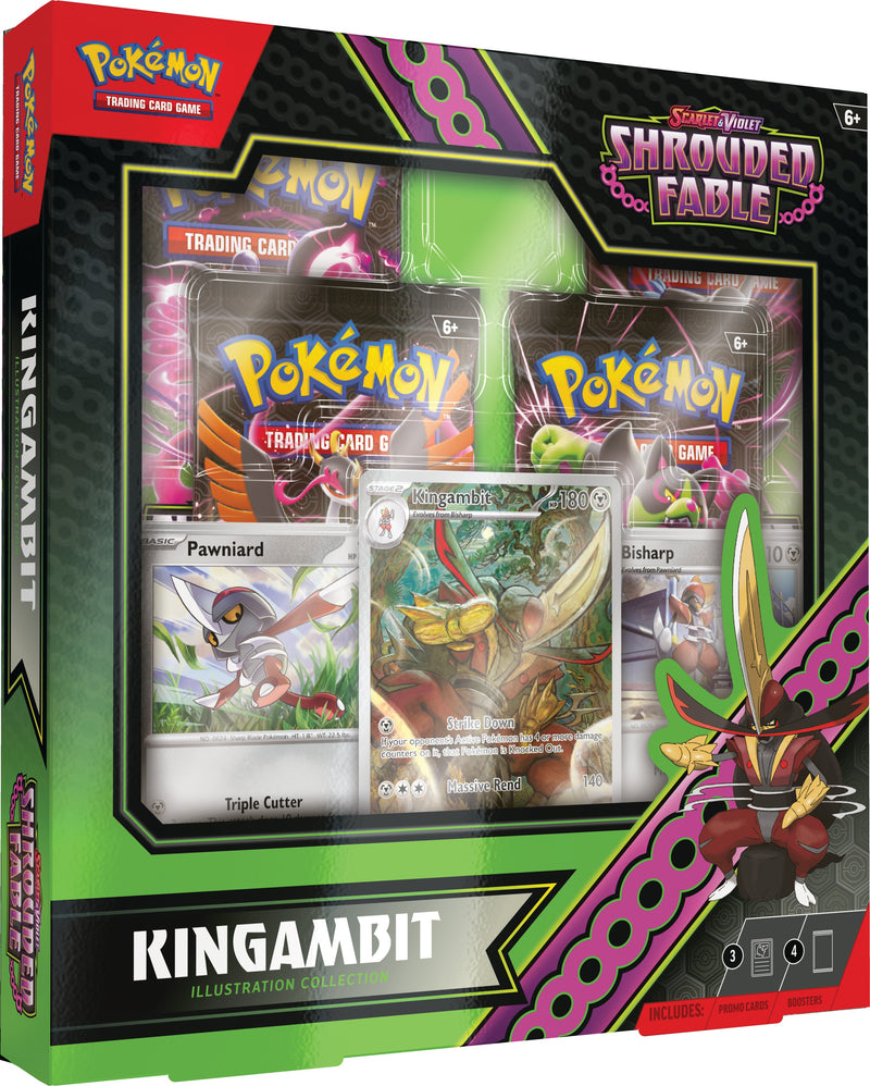 Pokemon TCG: Scarlet & Violet 6.5 - Shrouded Fable Kingambit Illustration Collection