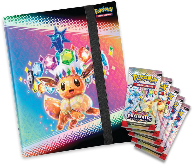 Pokemon Scarlet and Violet 8.5 Prismatic Evolutions Binder Collection