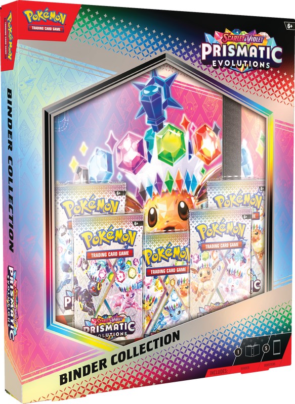 Pokemon Scarlet and Violet 8.5 Prismatic Evolutions Binder Collection