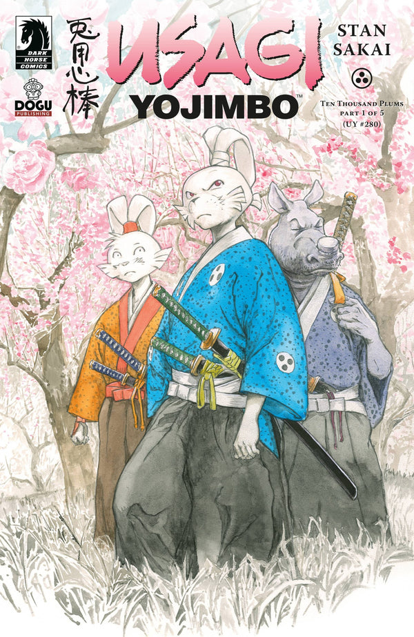 Usagi Yojimbo: Ten Thousand Plums #1 Cover C