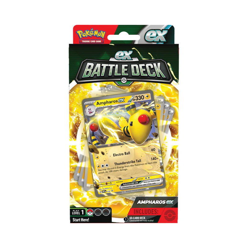 Pokemon Ampharos Ex Battle Deck