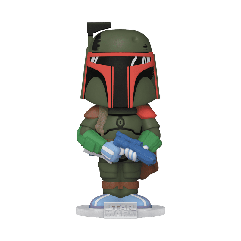 Funko Soda Figure Boba Fett Chase 2022 Galactic Convention Exclusive (Opened)