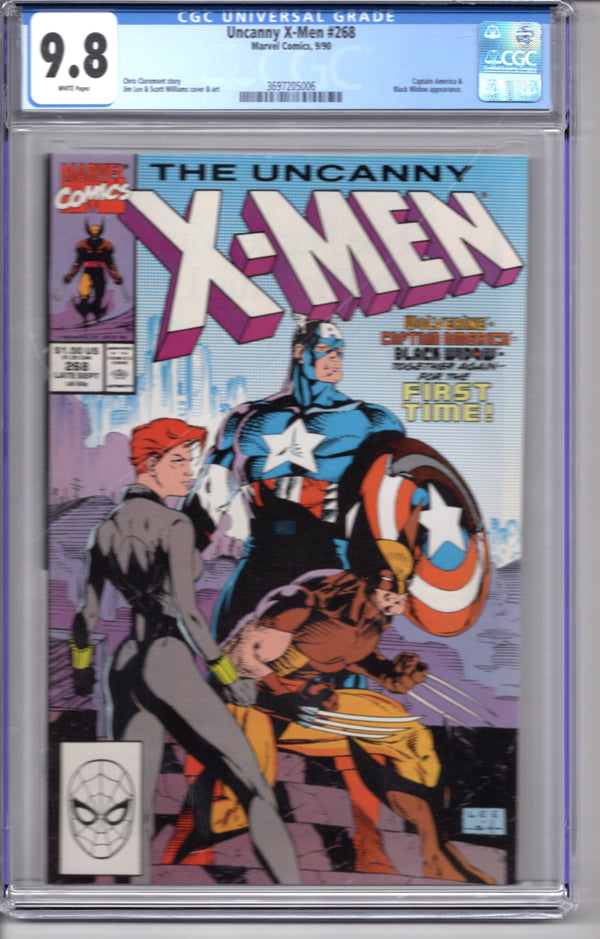 Uncanny X-Men #268 CGC 9.8