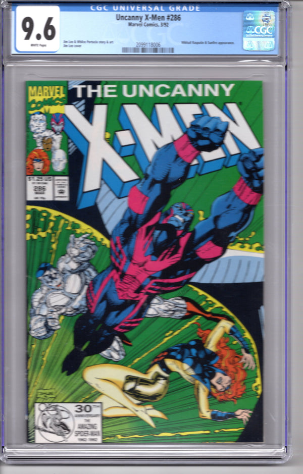 Uncanny X-Men #286 CGC 9.6