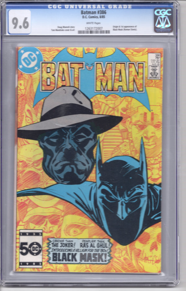 Batman #386 CGC 9.6