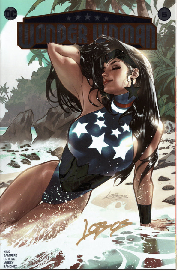 Wonder Woman #5 - Pablo Villalobos Foil Variant Cover (Signed)