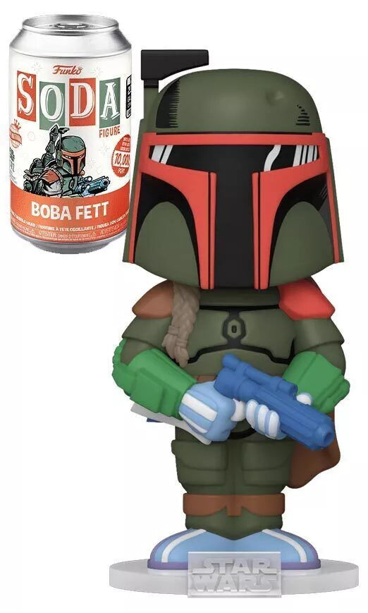 Funko Soda Star Wars Boba Fett 2022 Galactic Convention Exclusive (Opened)