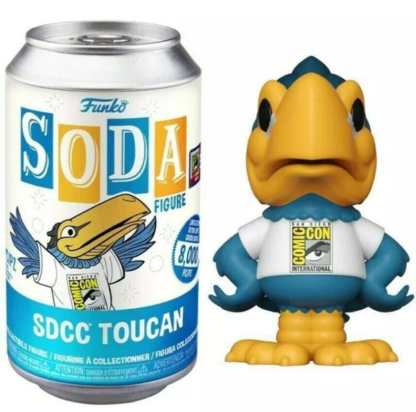 SDCC Toucan Exclusive Funko Vinyl Soda 2021 Fall (Sealed)